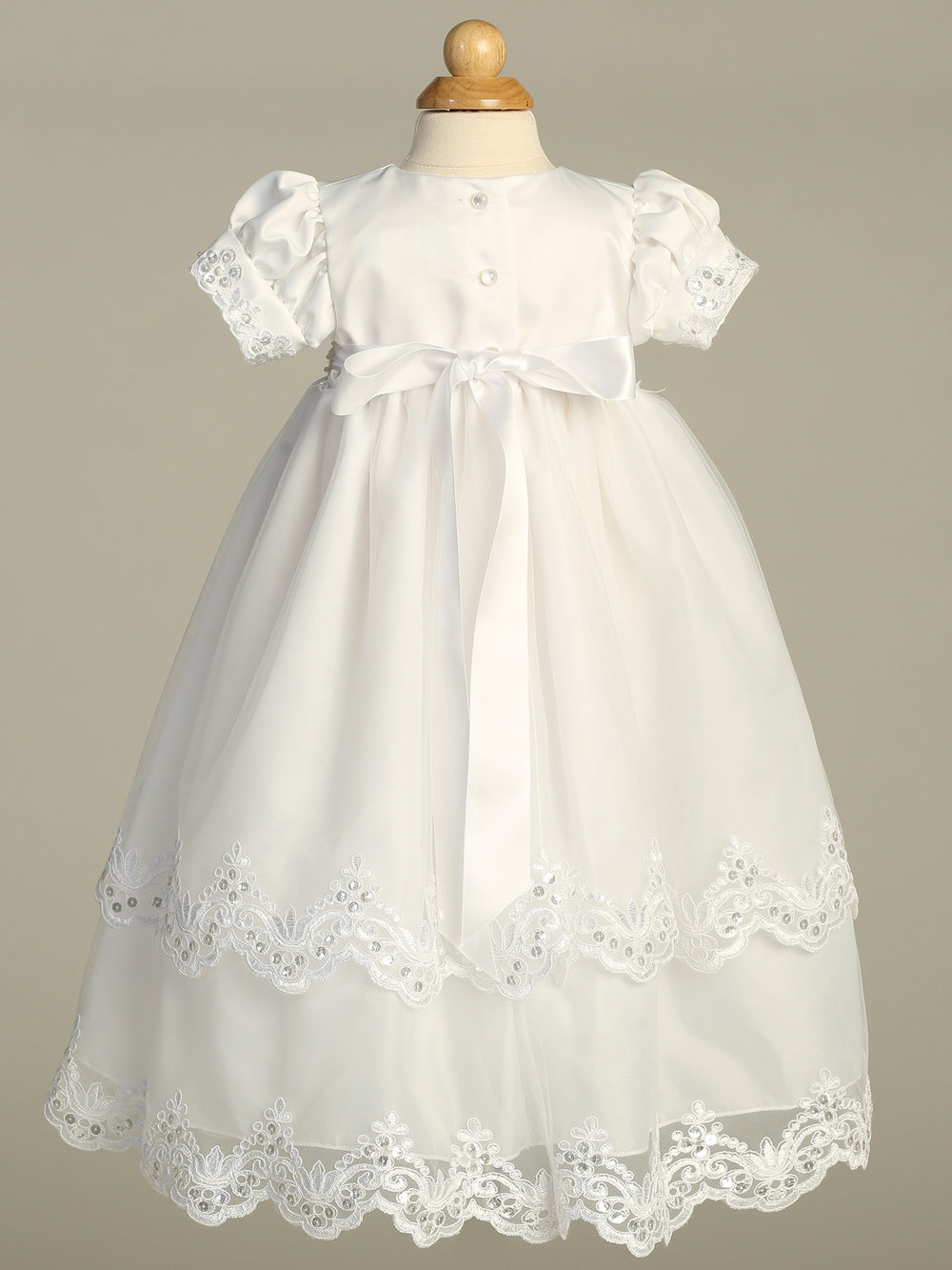 Baptism gown | Christening gown | christening gown baby girl | Christe |  Caremour